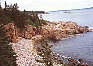 Water Scene in Acadia National Park