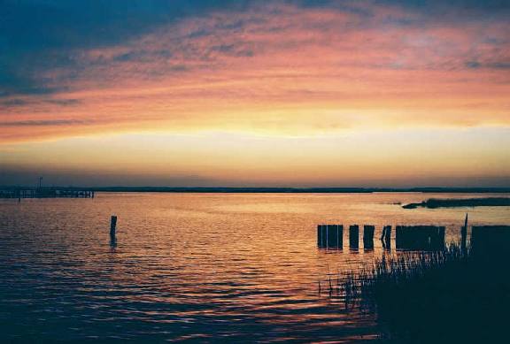 Chincoteague Bay in Chincoteague, Virginia