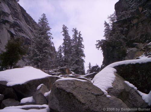 View Near Nevada Falls Yosemite
