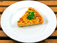 Easy Cheesy Bacon Quiche