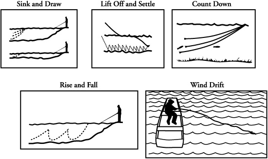 Skating: Sink and Draw, Lift Off and Settle Count Down, Rise and Fall, Wind Drift