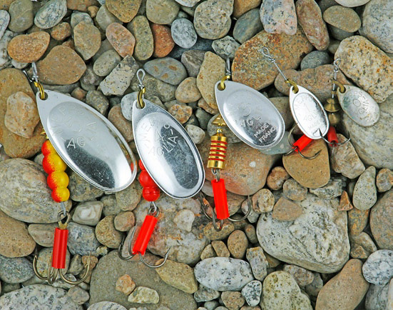 On The Water Magazine - Blue Fox, Panther Martin, Mepps, or  Roostertailwhat's your go-to spinner for spring trout?