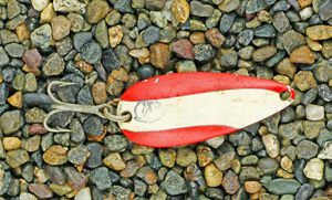 Little Cleo Wigl-Lure Light Trolling Flutter Spoon Lure ~ Rare!!