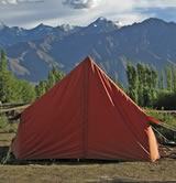 tent on campsite