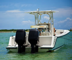 fishing boat on water