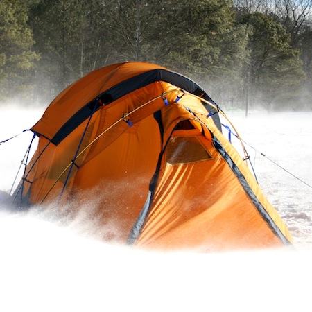 A Tent in the Snow